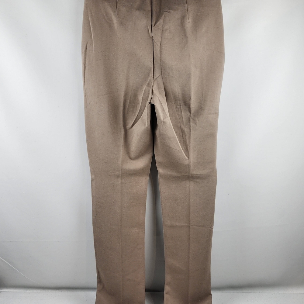 Chicos Pants Women 10T So Slimming 360 Juliet Full Length Mountain Stone Tan NWT - Picture 8 of 13